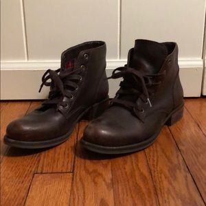 Sam Edelman Chocolate Brown Military Boots